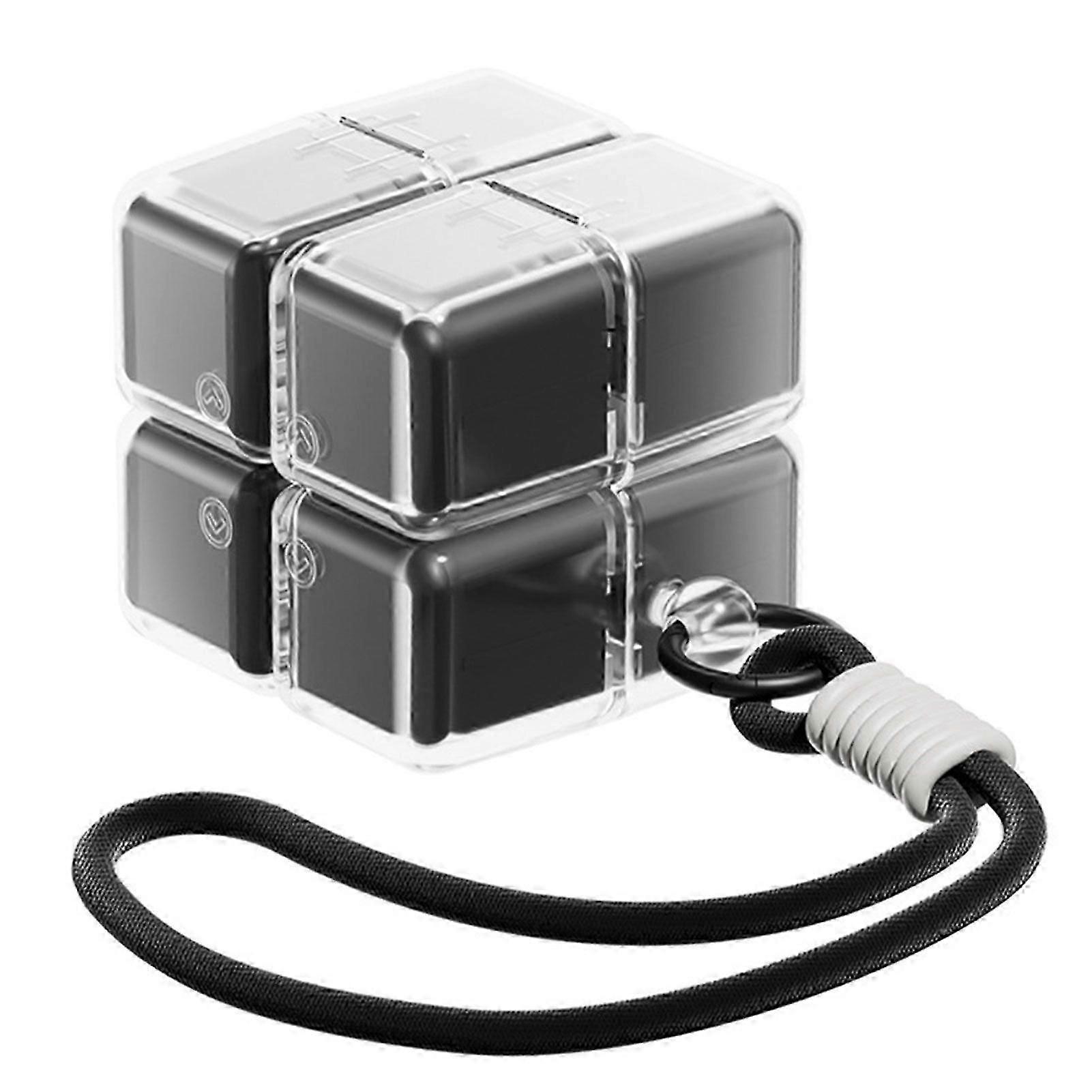 Compact Magnetic Cube Medicine Case