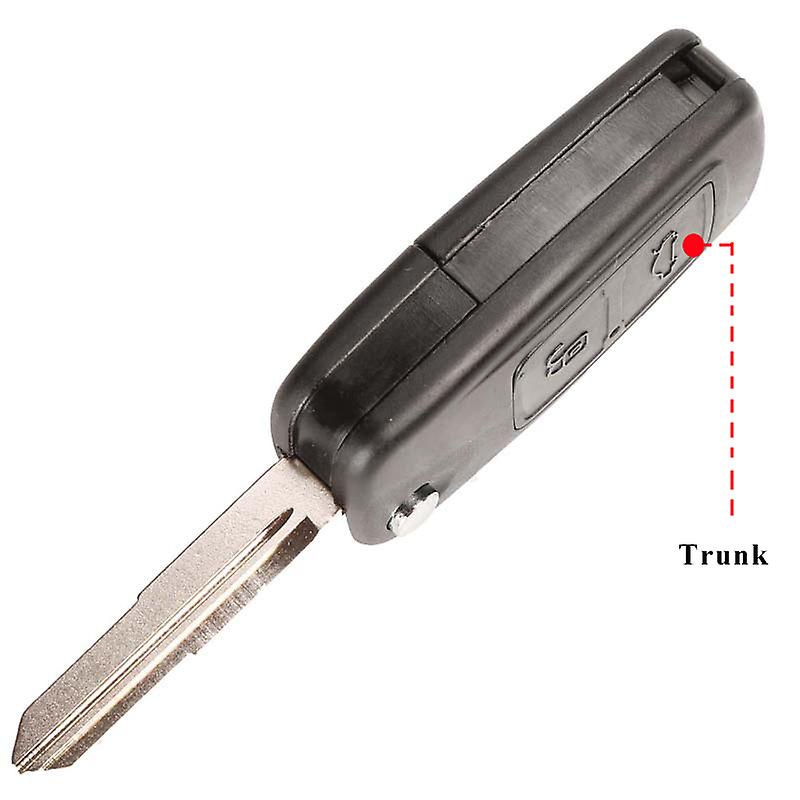 For Chery A5 Fulwin Tiggo E5 A1 Cowin Easter Car Key Case 3 Buttons Modified Remote Key Abs Shell