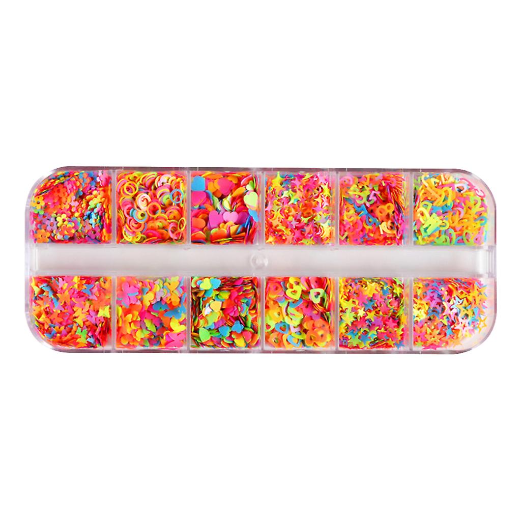 Epoxy Glitter Flake DIY Artisanat Bijoux Holographique Nail Sequins Mixed Sequins