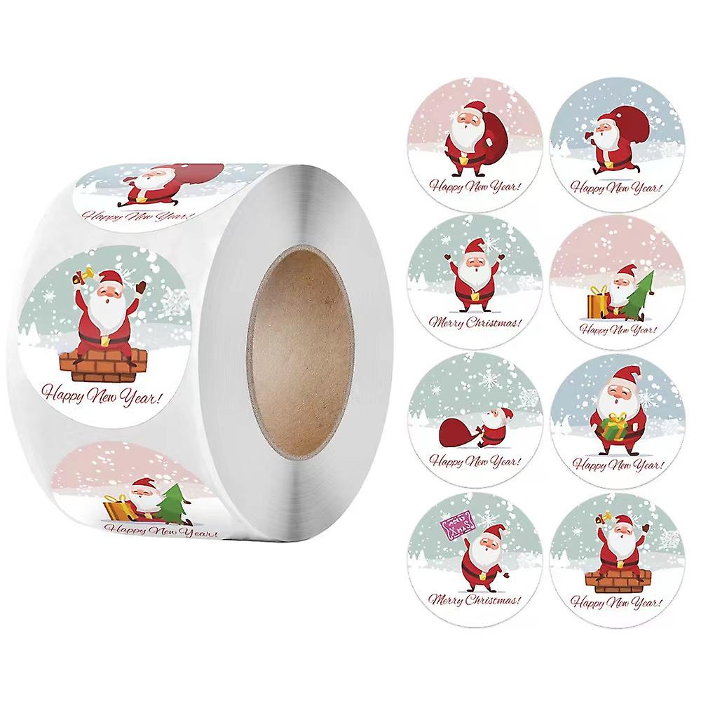Julklappsetikett för jultomten