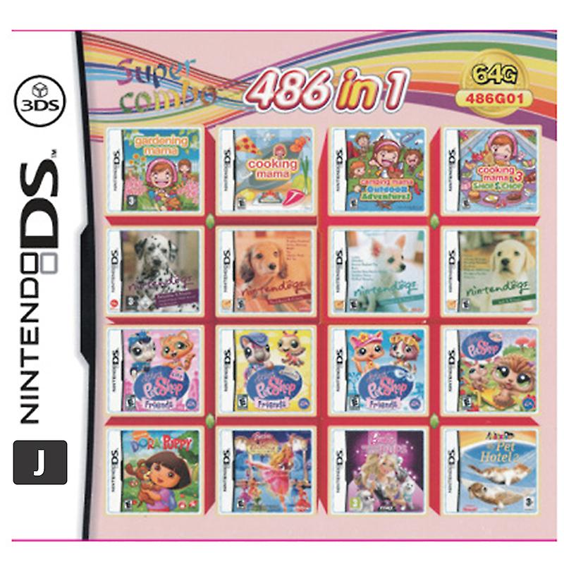Compilation Game Cartridge Card For Nintendos Ds 3ds 2ds Super Combo Multi Cart