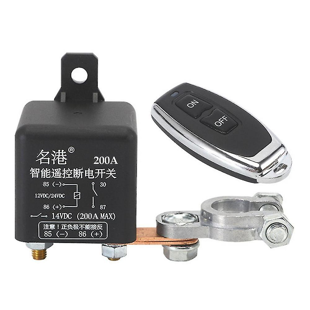 Car 12/24v Remote S Relay Auto Protector Integrated Wireless Remote Nnect Cut Off Isolator