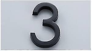 58Mm Number 3 House Address Sign Door Numbers