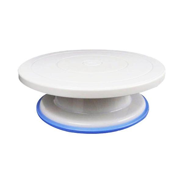Kn100 2 Baking Tool With Non Slip Side Cake Turntable White Icing Turntables