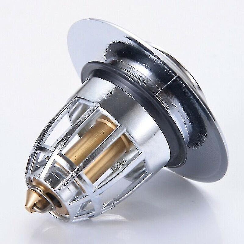 Universal Wash Drain Filter Pop Up Basin Bounce Bathroom Sink Drain Plug Durable