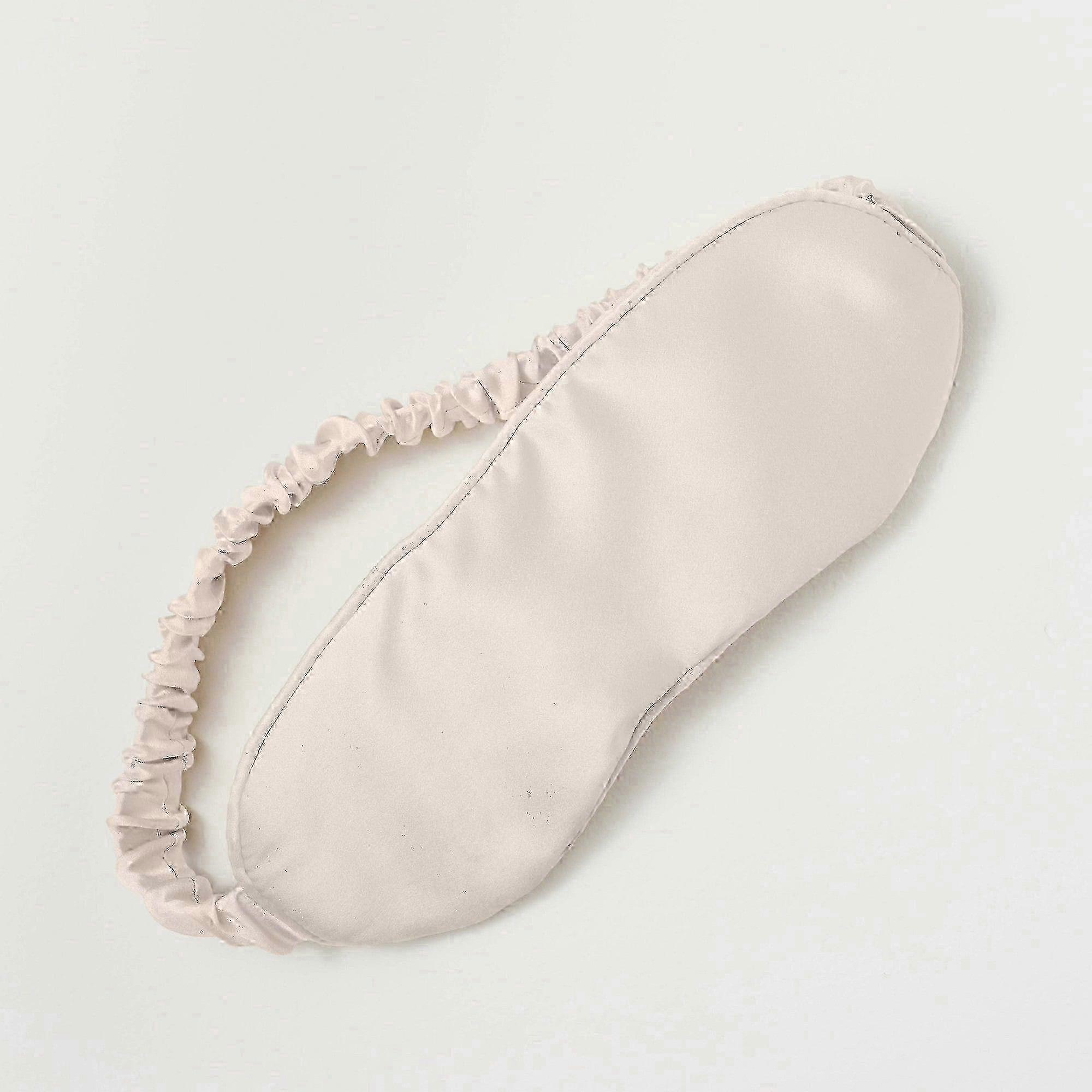 Casaluna Solid Silk Eye Mask, Natural, 1 Ea