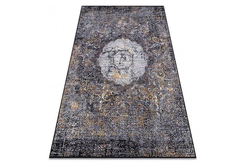 MIRO 51453.805 washing carpet Rosette, vintage anti-slip - grey