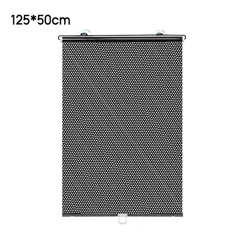 Car Sunshade Curtain Retractable Side Window  Block Cover With Suction Cup