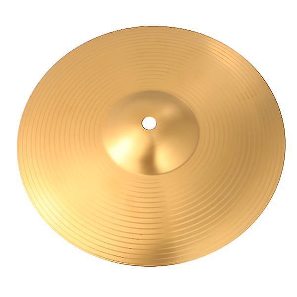 10 Inch Brass Crash Ride Hi-hat Cymbals Brass Cymbal For Players Beginners Percussion Instrument (go