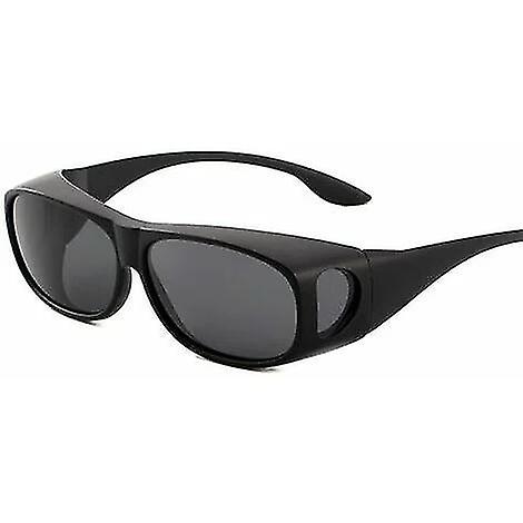 Sunglasses - Black Frame Gray Film