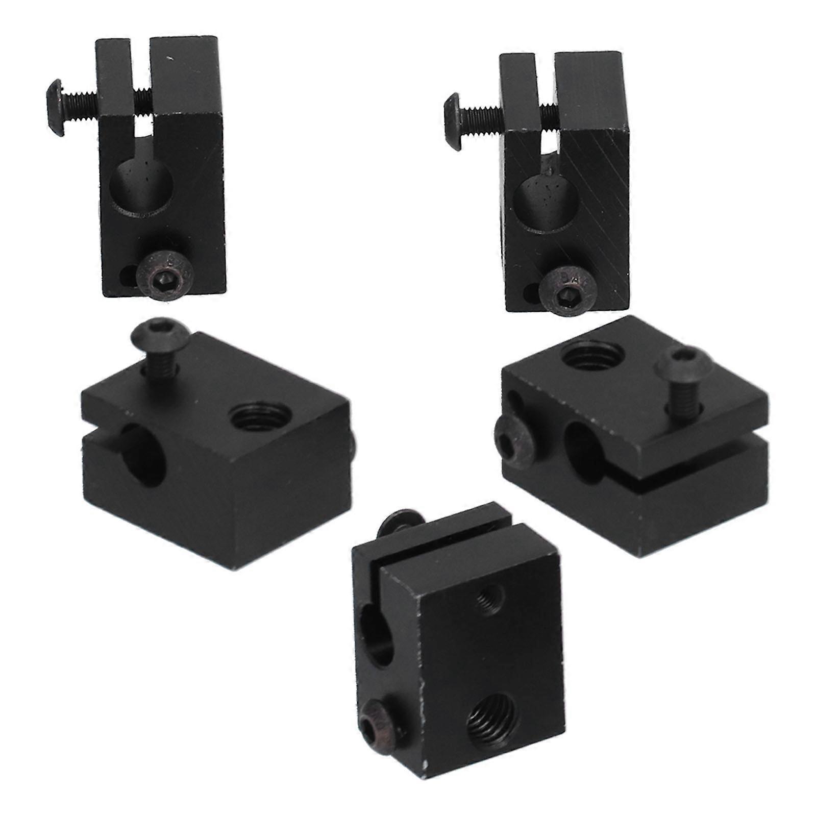 5Pcs Aluminum Heater Block High Thermal Conductivity Hardware Tools for 3D Printer