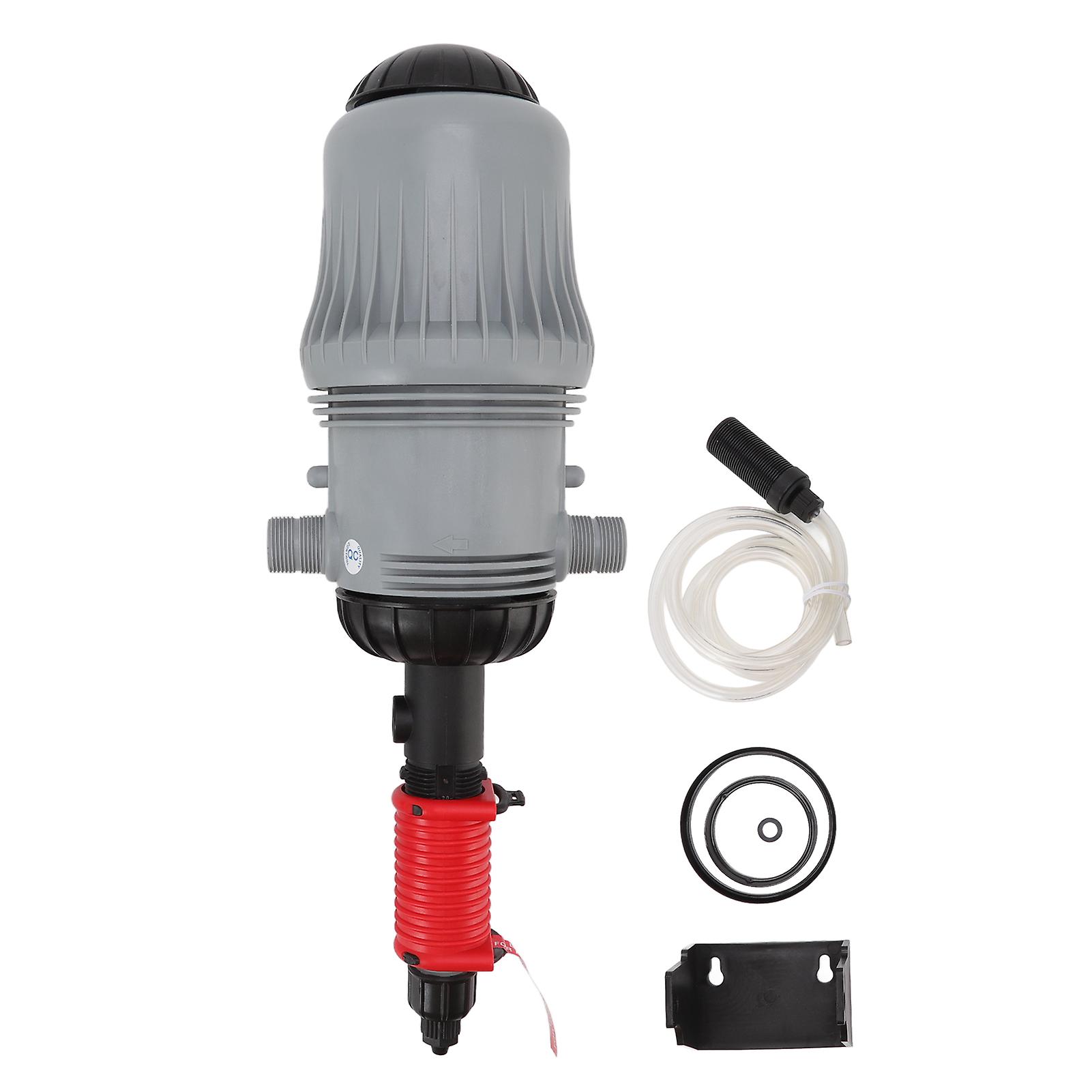 0.3‑2% Fertilizer Injector Dispenser Adjustable G3/4 Male Thread Auto Dosing Device for Animal Husbandry