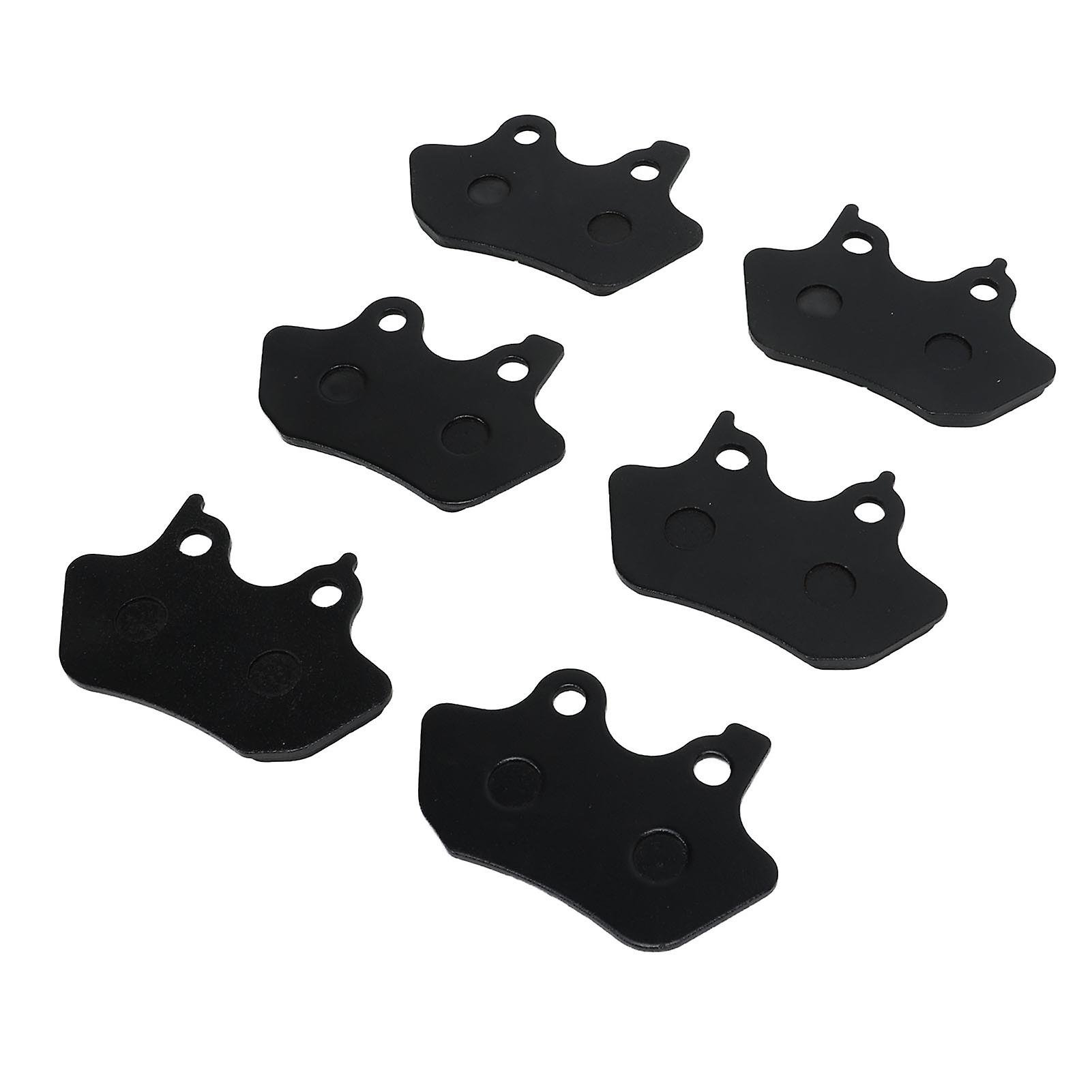 6pcs Front Rear Brake Pads Set Excellent Braking Performance FA400 44082 00D for Fatboy Firefighter Anniversary 