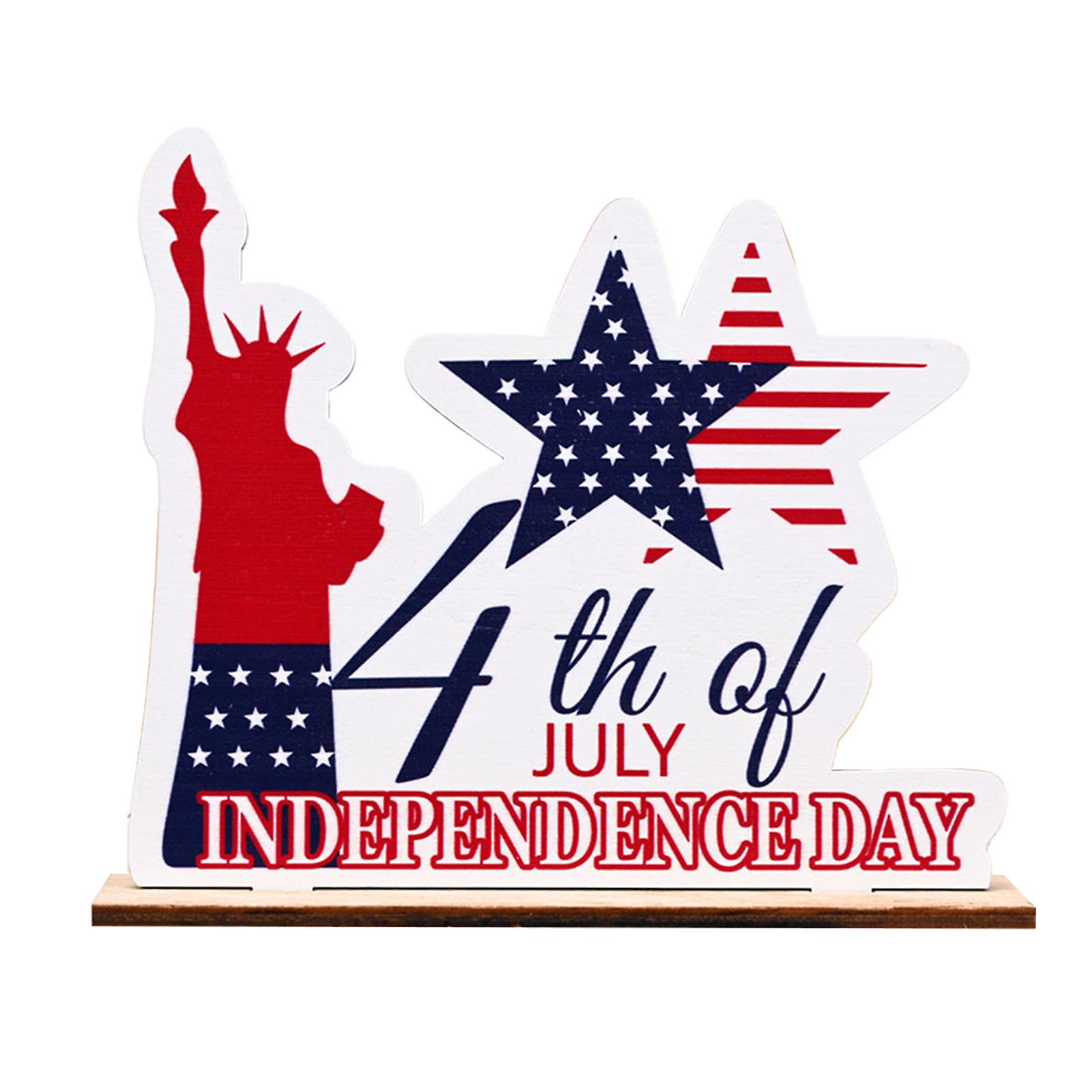 High Quality Patriotic Wooden Decorative Plaque Multiple Styles Applicable To Restaurants