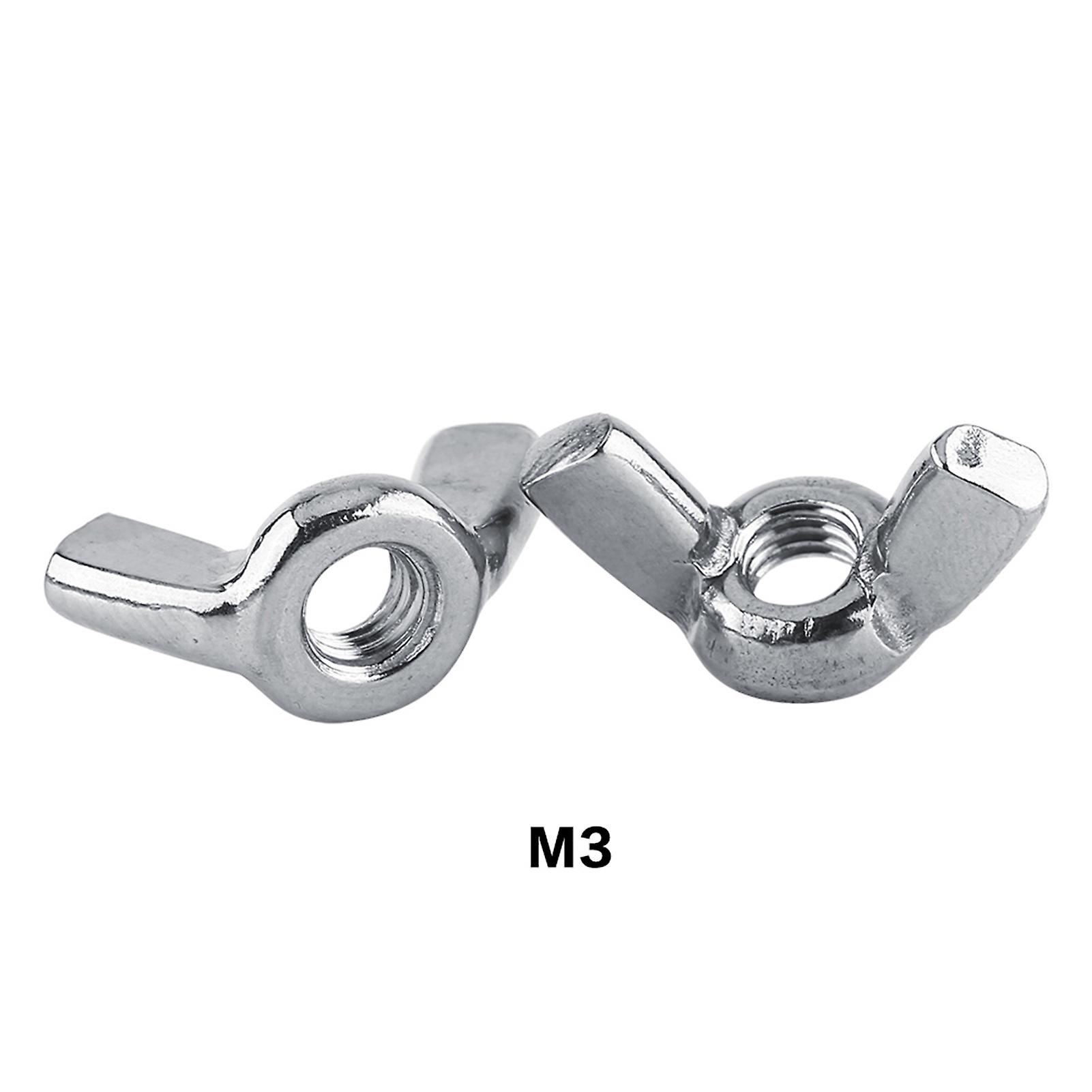Stainless Steel SS316 Wing Nut Butterfly Nuts Fastener Supply (M3)
