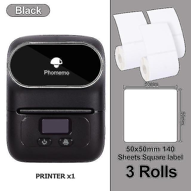 Mini Portable Thermal Label Printer Self Adhesive Label Maker Bluetooth Pocket Sticker Printer 53mm 