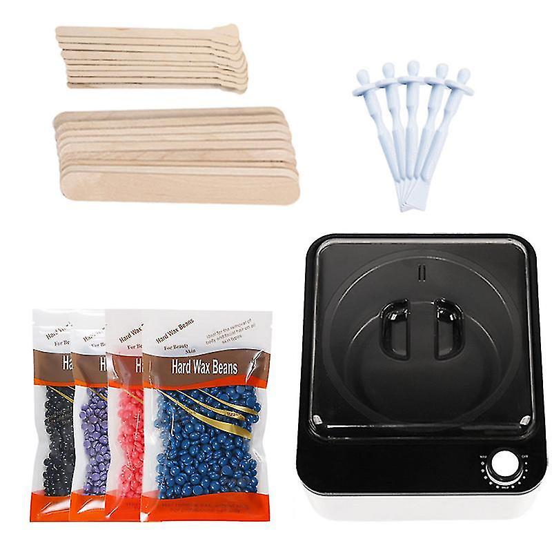 Eu Plug Assorted Color Waxing Kits & Supplies 8pcs/set Waxing Kit Includes Wax Warmer Wax Beans Hair