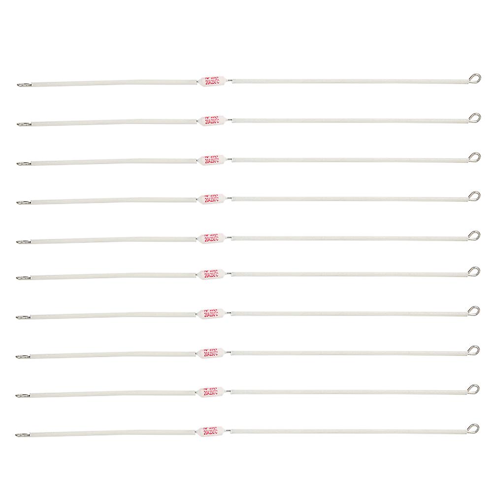 10PCs陶磁器のヒューズの電気付属品の産業部品の配線のターミナル ブロック250V 20A