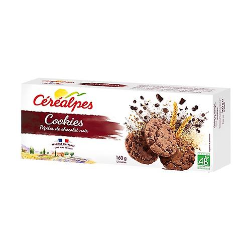 Dark chocolate chip cookies 12 units