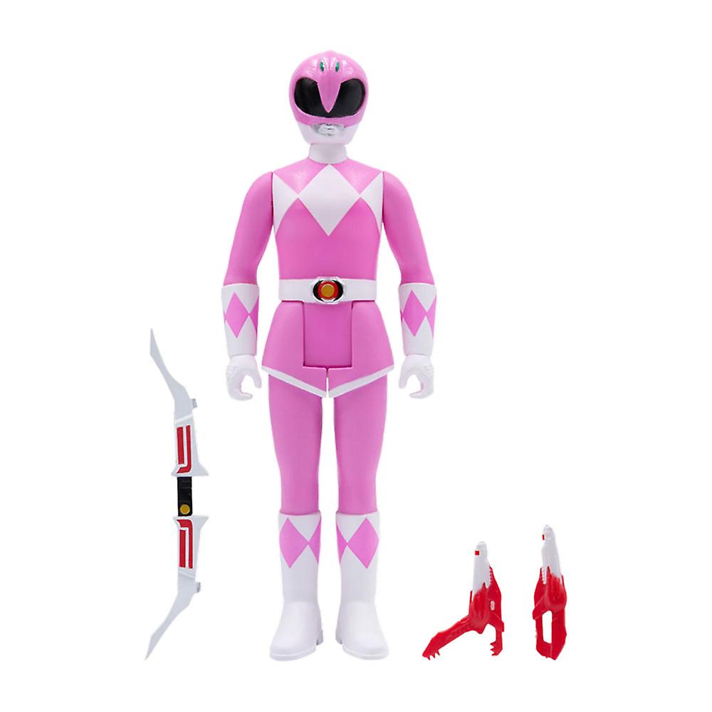 Power Rangers Pink Ranger Highly Collectable ReAction 3.75" Action Figure
