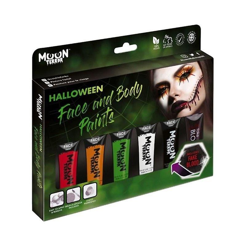 Moon Terror Halloween Face & Body Paint Assorted T01129