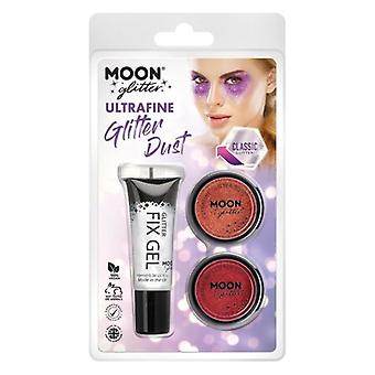 Moon Glitter Classic Ultrafine Dust With Fixing Gel Pack G20700