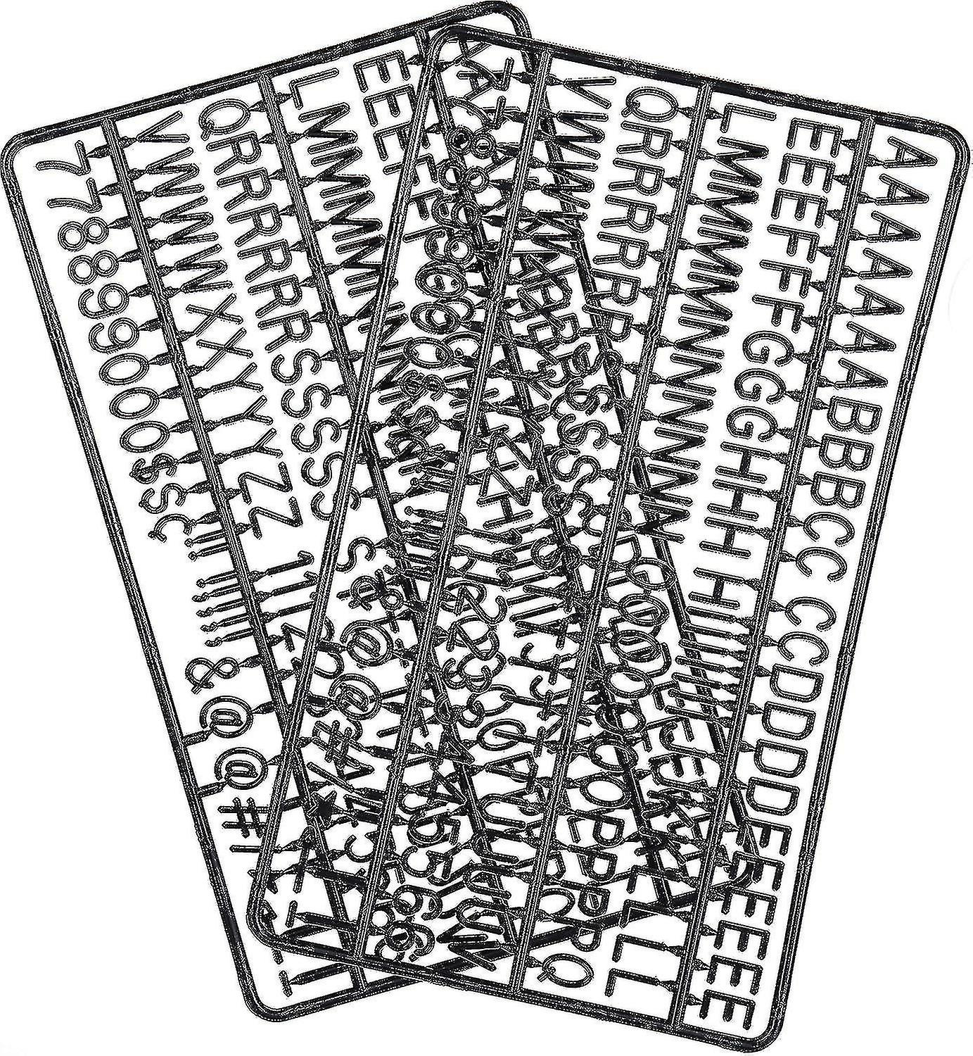 Letters For Letter Boards, 300 Pieces, Including Letters, Numbers And Symbols For Replaceable Plastic Message Boards