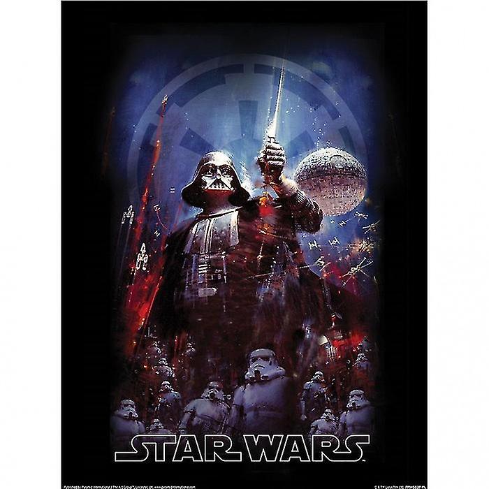 Star Wars Empire Montage Print