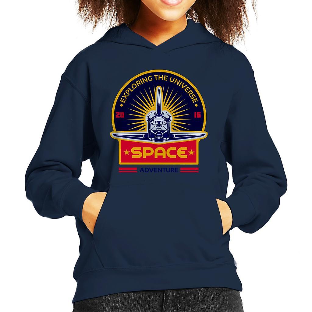 NASA Exploring The Universe Kid's Hooded Sweatshirt