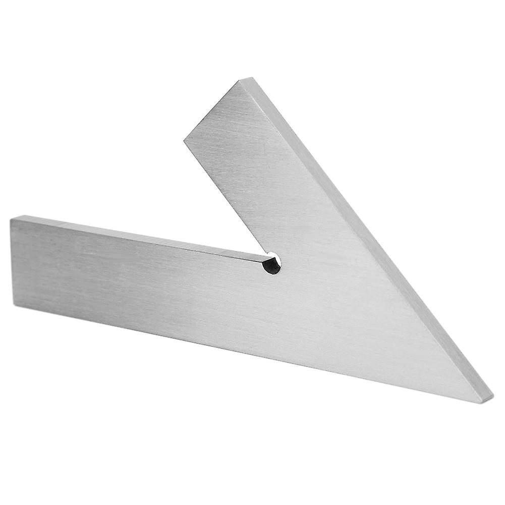 45 Degree Miter Angle Corner Ruler Wide Base Gauge Woodworking Measuring Tool 150x100mm