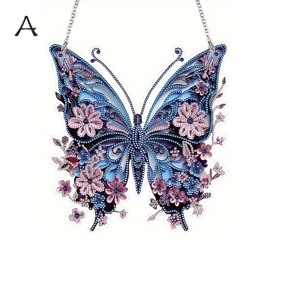 Butterfly DiamondPainting Hanging List 5D DIY Handmade Acrylic Home Decoration