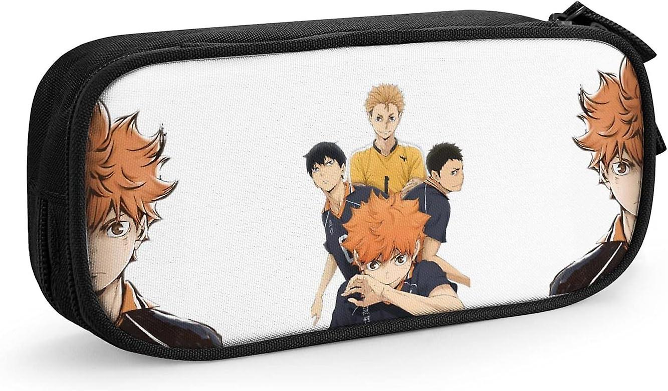 Haikyuu Anime Μολύβι Pencase Pencase Box για παιδιά Έφηβοι Μεγάλη χωρητικότητα Anime Φορητό Unisex Σχολείο Γραφείο Κολλέγιο Ενήλικες Καθημερινή θήκη αποθήκευσης SAOE00876