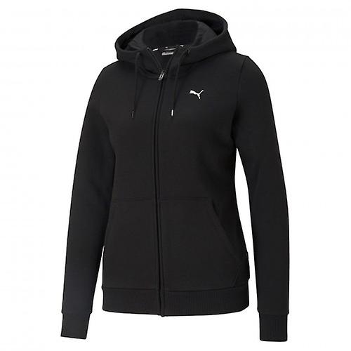 Felpa con cappuccio e zip intera con logo Puma da donna/donna