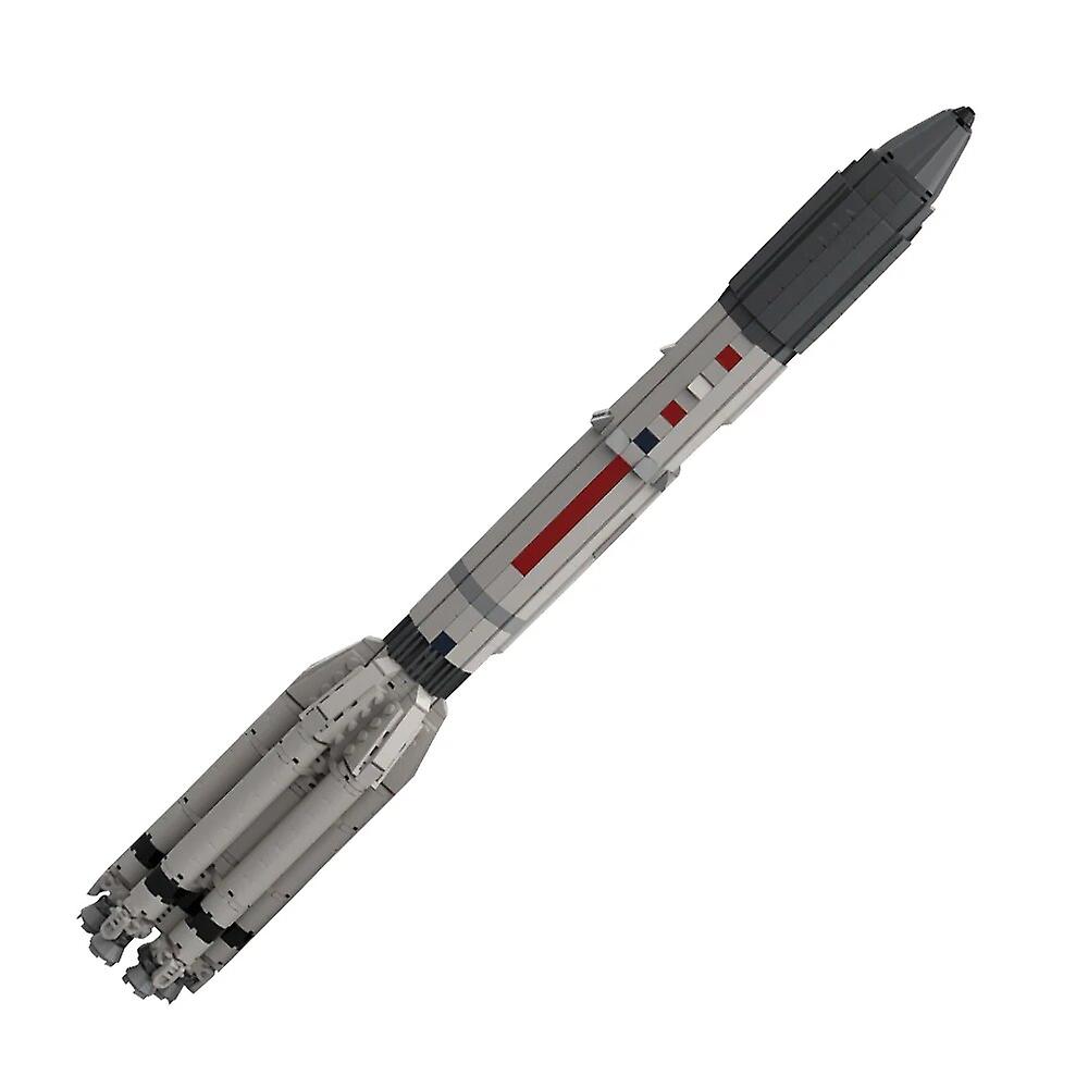 Space Proton M Rocket 1:110 Saturn V Scale Building Blocks Model Diy Rocket Collectible Launch Vehicle Toy Kids Gift