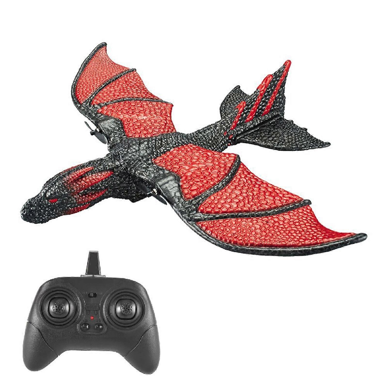 2.4Ghz RC-Plane Funny Dragon-Inspired Flying Toy Lightweight Easy Flying EPP Foam Airplane Toy for Children