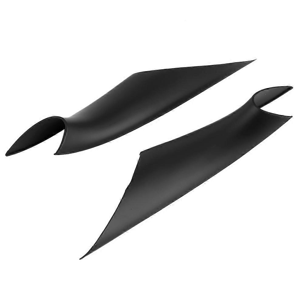 2pcs Autoinnentür Ziehgriff Abdeckung Verkleidung mattschwarz passend für 3er Serie 4er F30 F80 F82 F33