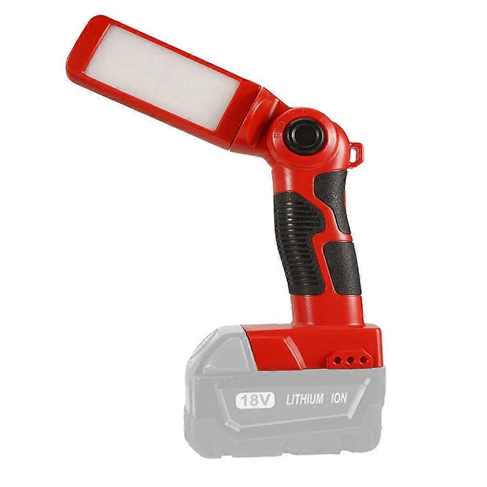 12W Cordless Led Work Light With Usb Port Outdoor Flashlight Portable Spotlight For Milwaukee 20v Max Li-ion Battery