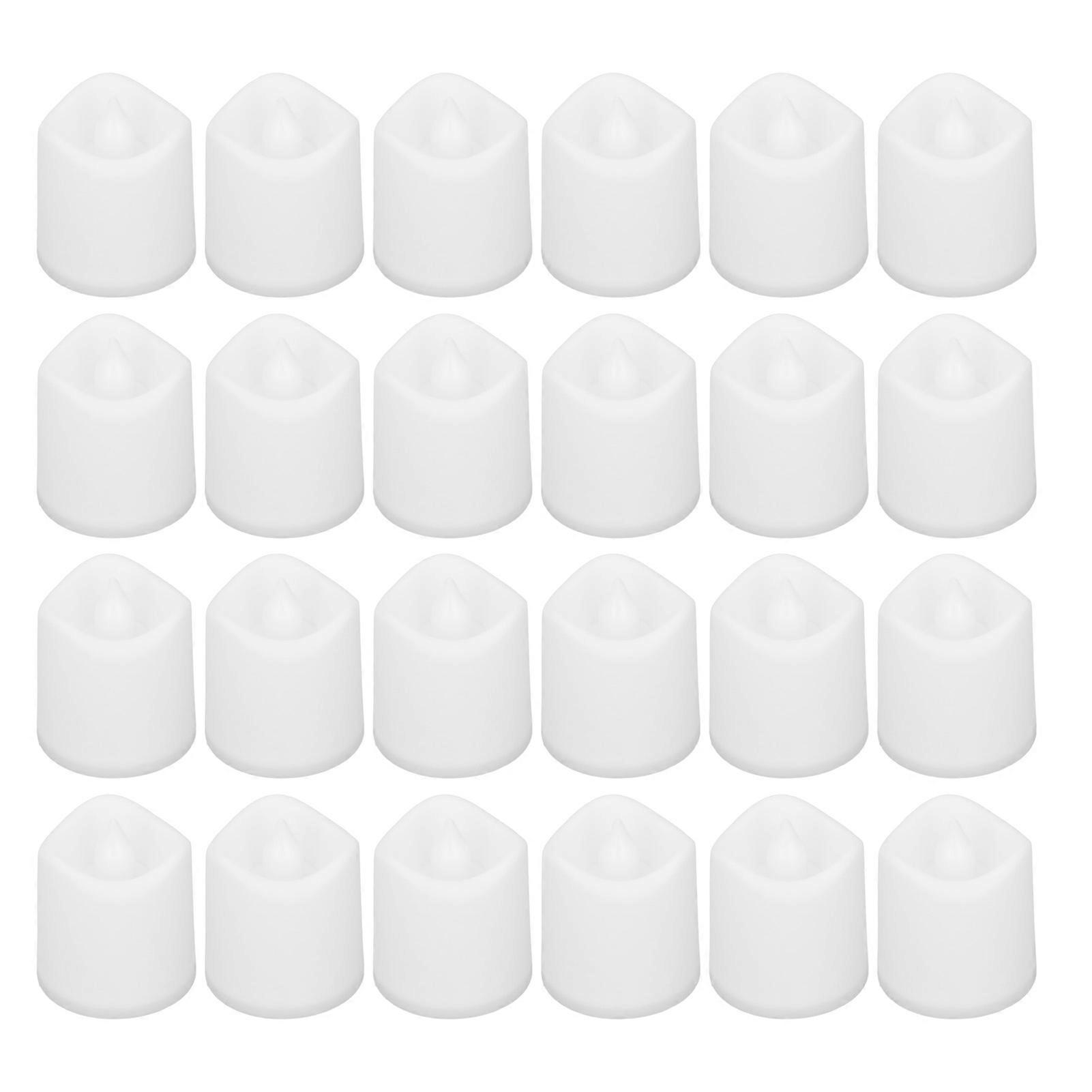 24pcs Electronic Candles Plastic Safe Environment Friendly Romantic Flameless Led Tea Lights For Wedding