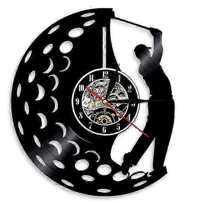 Golf Vinyl Record Wall Clock