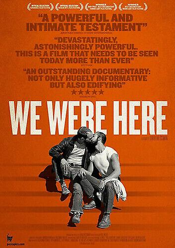 We Were Here DVD (2011) David Weissman cert E - Region 2