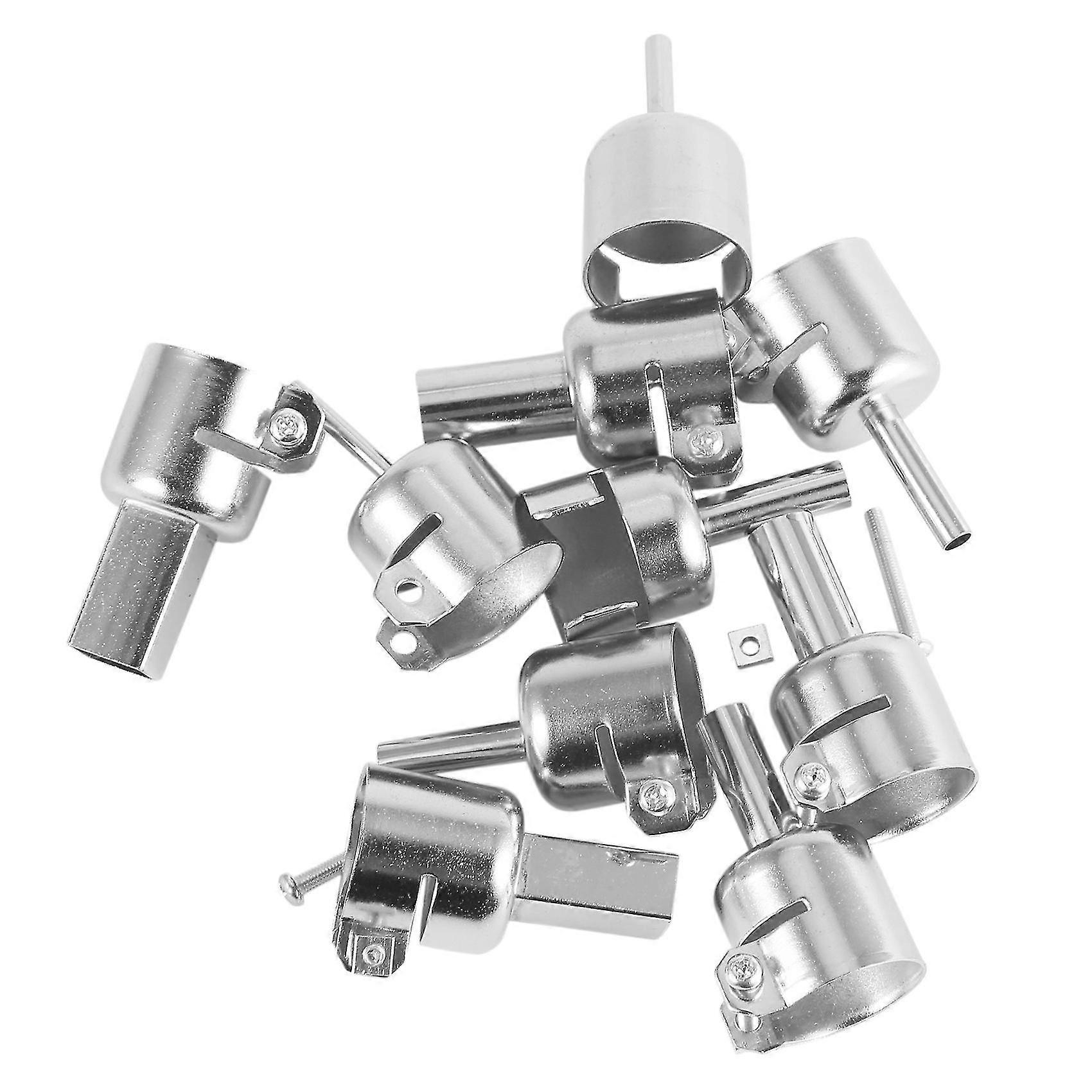 10pcs σετ εξαρτήσεις ακροφυσίων εργαλείων θερμότητας για το ζεστό στεγνωτήριο μαλλιών εργαλείων συγκόλλησης σταθμών συγκόλλησης