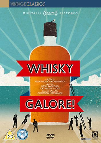 Whisky Galore DVD (2011) Basil Radford MacKendrick (DIR) cert PG NEW - Region 2