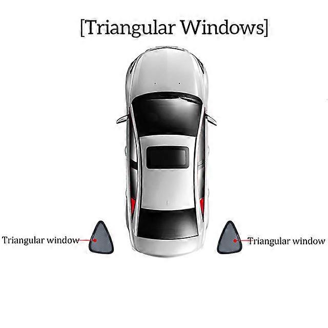 For Kia Carnival KA4 2023 2022 2021 2020 Car Sunshade Front Windshield Magnetic Mesh Curtain Rear Side Vehicle Window Parts Window Sun Visor Shade