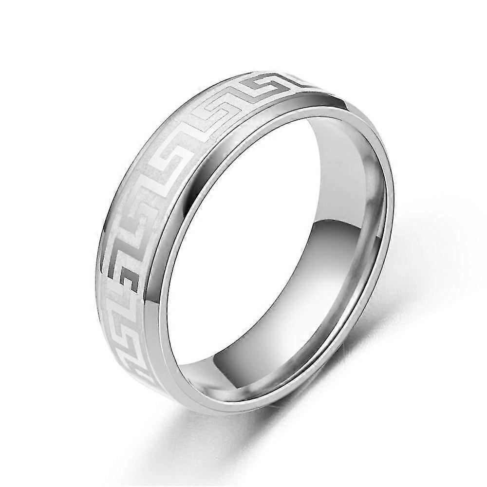 Rustfrit stål Ringe Kvinder Titanium Par Ring Bryllup smykker-YuJia