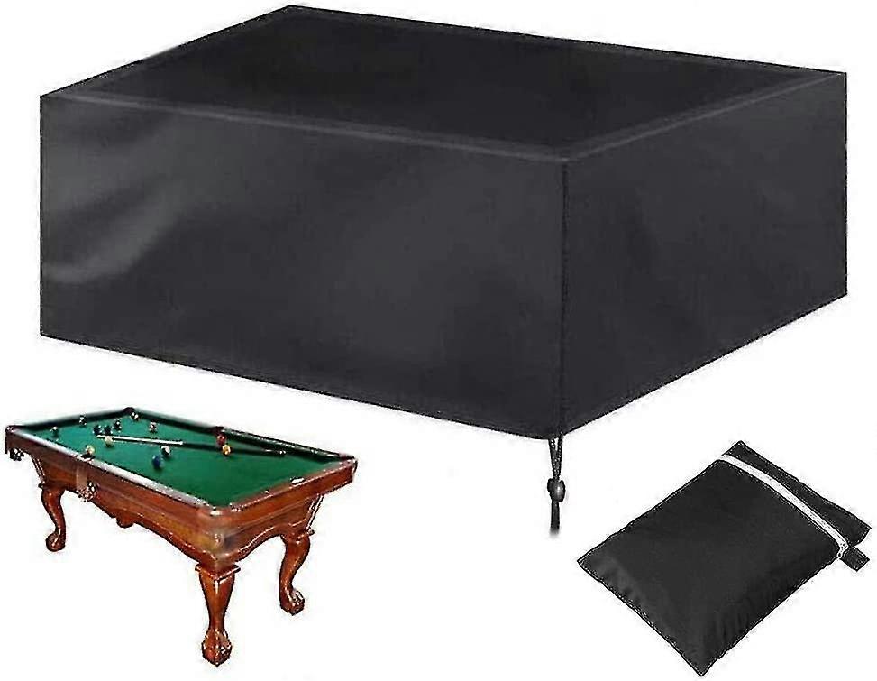 Pool Table Cover With Drawstring Suitable For Snooker Table 225*116*82cm-YuJia