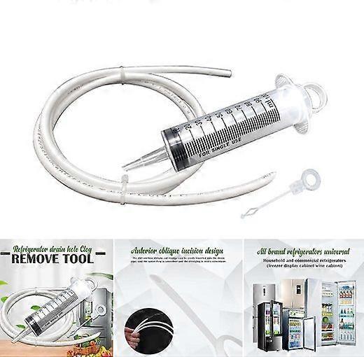 Refrigerator clogging tool