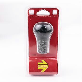 momo Ultra BLACK EDITION Suede Leather Graffiti Gear Shift Knob