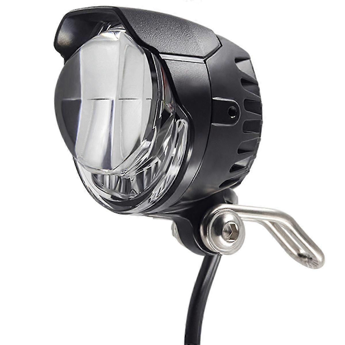 Electric Bicycle Light Built-in Speaker Input 12-56V LED Lamp 85Lux Electric Scooter Headlights Parts,C
