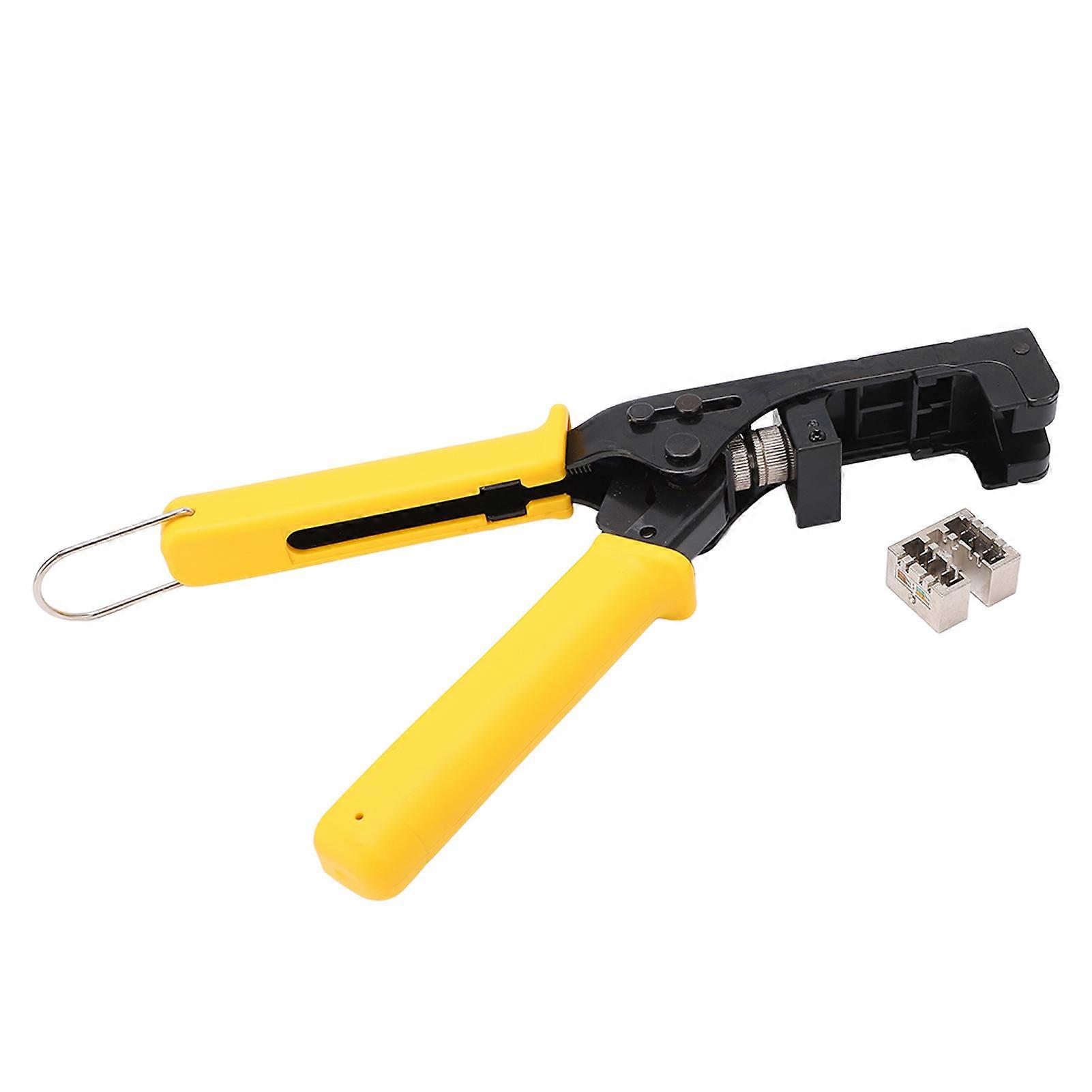 Ratcheting Crimper PP ανθεκτικός στη θερμότητα λαβή διευθετήσιμος ψυχρός κυλιόμενος τερματικός δακτύλιος ηλεκτροφόρησης
