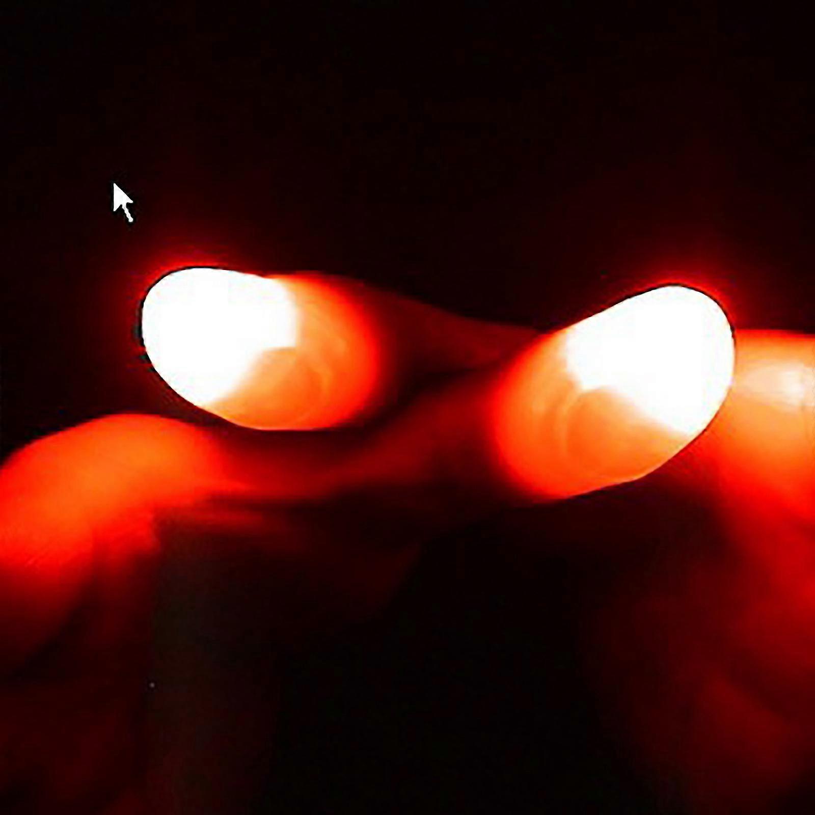 LED Finger Light Rings Glow Finger Flashing Close Up Finger Trick 242388